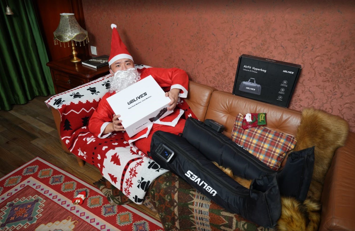 Air compression boots