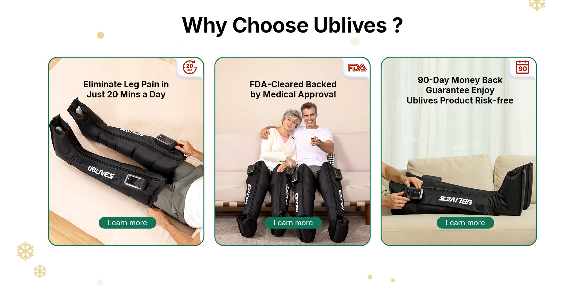 Christmas 2024, save $240 on Ublives Compression Boots